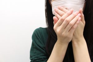 自分口臭をチェック