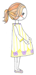 妊婦さんのイラスト