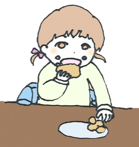 決まった時間におやつをあげるようにすること