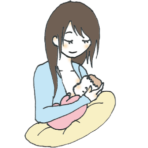しっかり母乳を飲ませてあげて、生まれたころから「食」の楽しみを感じさせてあげてください