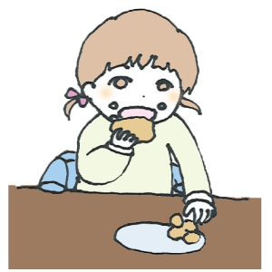 食べるという機能の発達のためには大切なことなので、手づかみ食べもしっかりと経験させてあげましょう